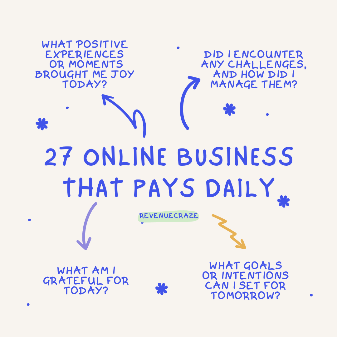 Online Businesses That Pays Daily